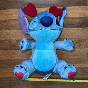Stitch with Hearts Valentines Plush Toy